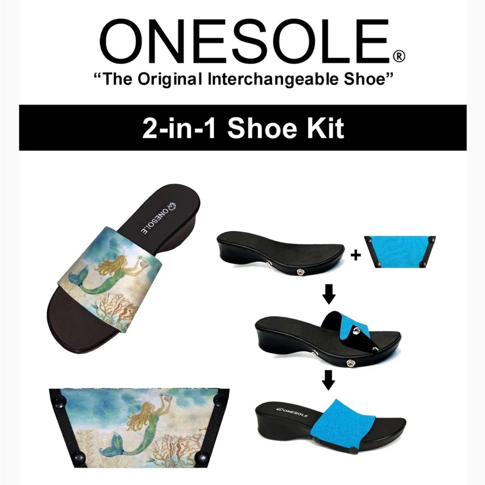 Onesole Mermaid Realm Interchangeable Shoe Set